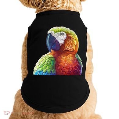 Wildlife - Scarlet Macaw Ara Parrot Doggie Tank