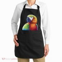 Wildlife - Scarlet Macaw Ara Parrot Apron thumb 2