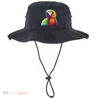 Wildlife - Scarlet Macaw Ara Parrot Bucket Hat thumb 0