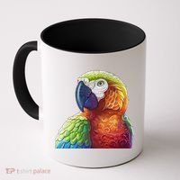 Wildlife - Scarlet Macaw Ara Parrot Coffee Mug thumb 0