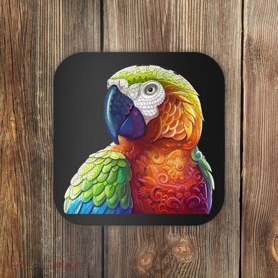 Wildlife - Scarlet Macaw Ara Parrot Coaster