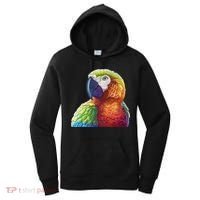 Wildlife - Scarlet Macaw Ara Parrot Women's Hoodie thumb 0