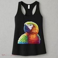 Wildlife - Scarlet Macaw Ara Parrot Women's Tank Top thumb 3