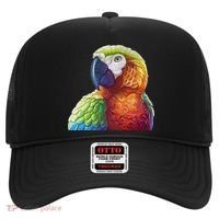 Wildlife - Scarlet Macaw Ara Parrot Hat thumb 0
