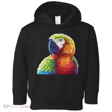 Wildlife - Scarlet Macaw Ara Parrot Toddler Hoodie