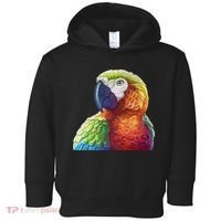 Wildlife - Scarlet Macaw Ara Parrot Toddler Hoodie thumb 0