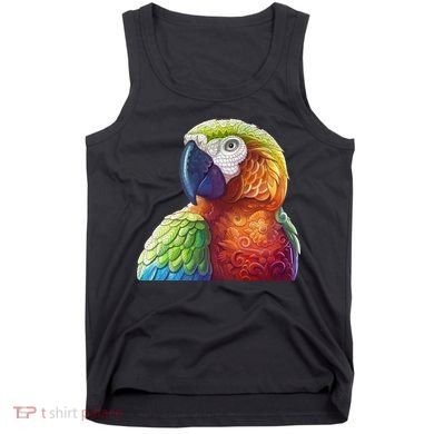 Wildlife - Scarlet Macaw Ara Parrot Tank Top