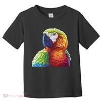Wildlife - Scarlet Macaw Ara Parrot Toddler T-Shirt thumb 0