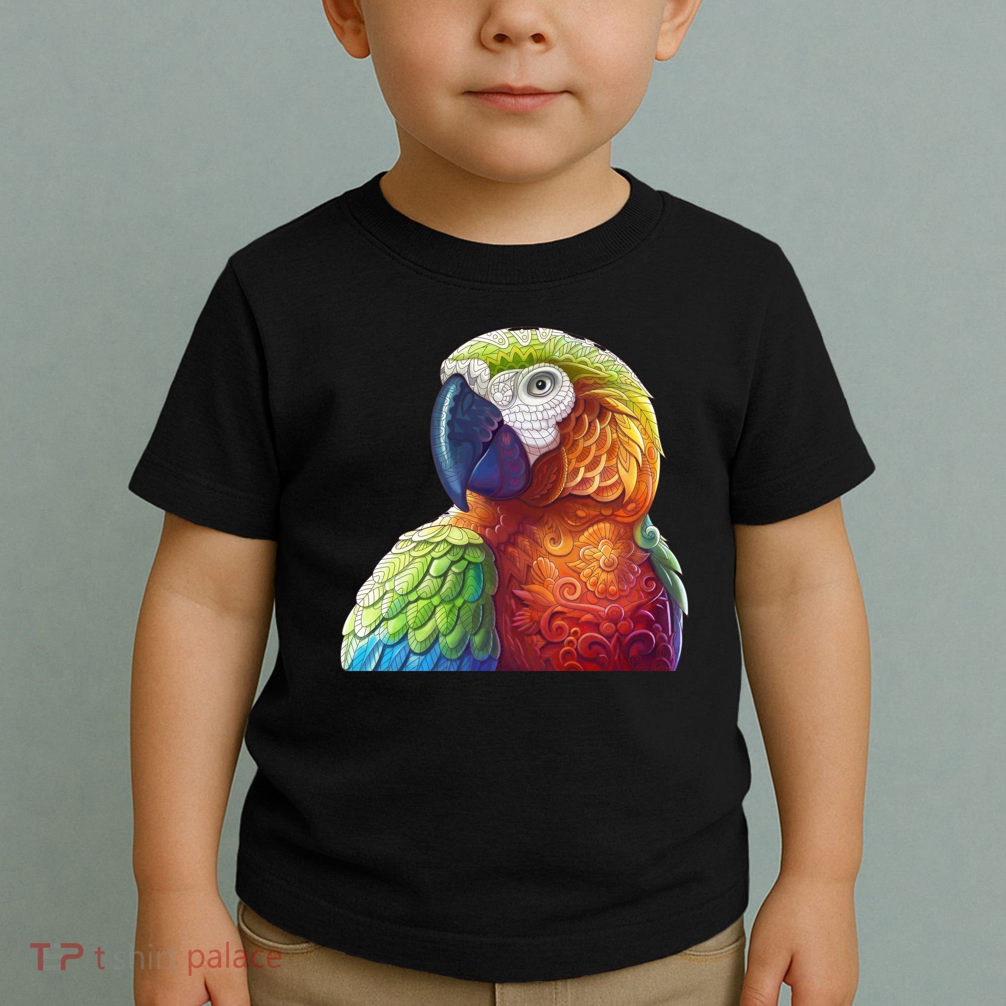 Wildlife - Scarlet Macaw Ara Parrot Toddler T-Shirt