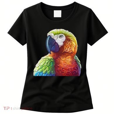 Wildlife - Scarlet Macaw Ara Parrot Women's T-Shirt