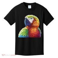 Wildlife - Scarlet Macaw Ara Parrot Kids T-Shirt thumb 0