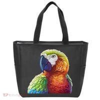 Wildlife - Scarlet Macaw Ara Parrot Tote Bag thumb 0