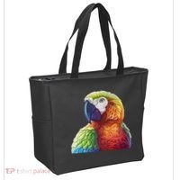 Wildlife - Scarlet Macaw Ara Parrot Tote Bag thumb 2
