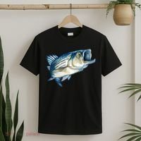 Wildlife - Striped Bass T-Shirt thumb 2