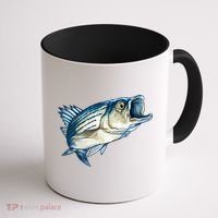 Wildlife - Striped Bass Coffee Mug thumb 1