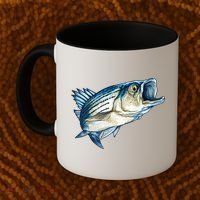 Wildlife - Striped Bass Coffee Mug thumb 2