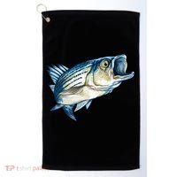 Wildlife - Striped Bass Golf Towel thumb 0