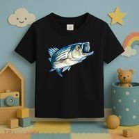 Wildlife - Striped Bass Toddler T-Shirt thumb 3