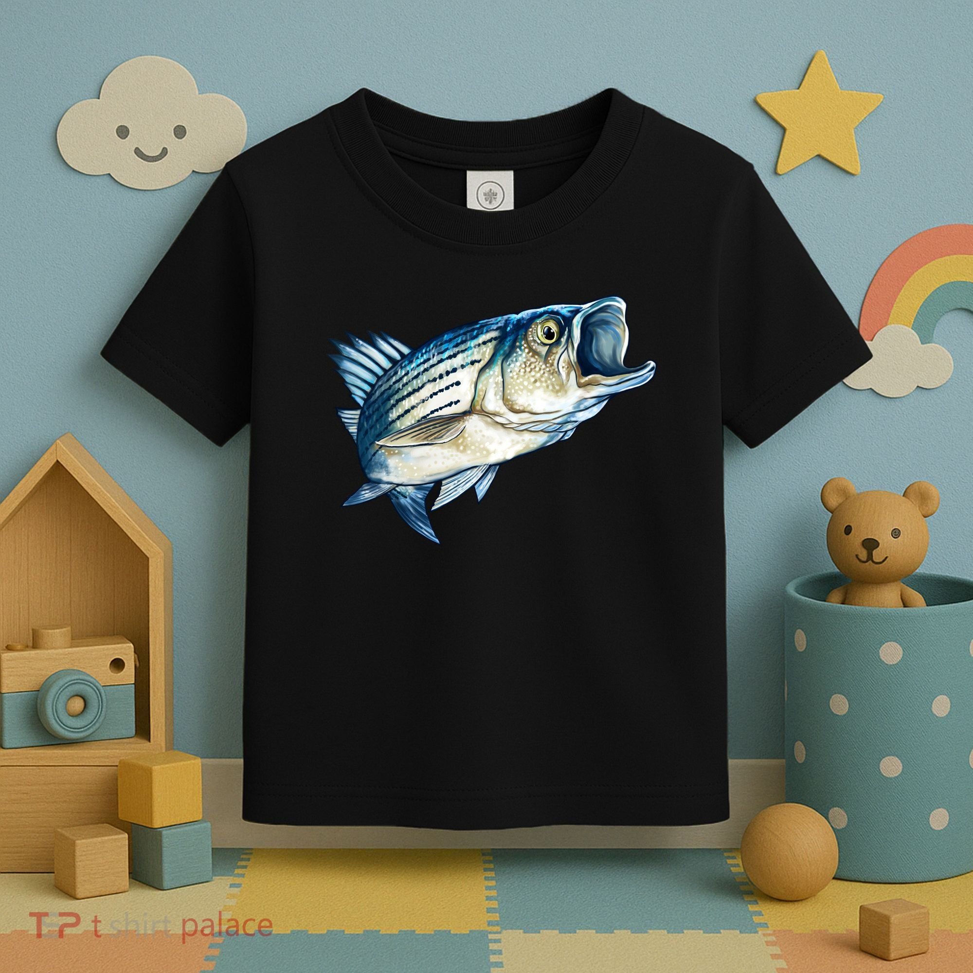 Wildlife - Striped Bass Toddler T-Shirt