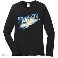 Wildlife - Striped Bass Women's Long Sleeve Shirt thumb 0