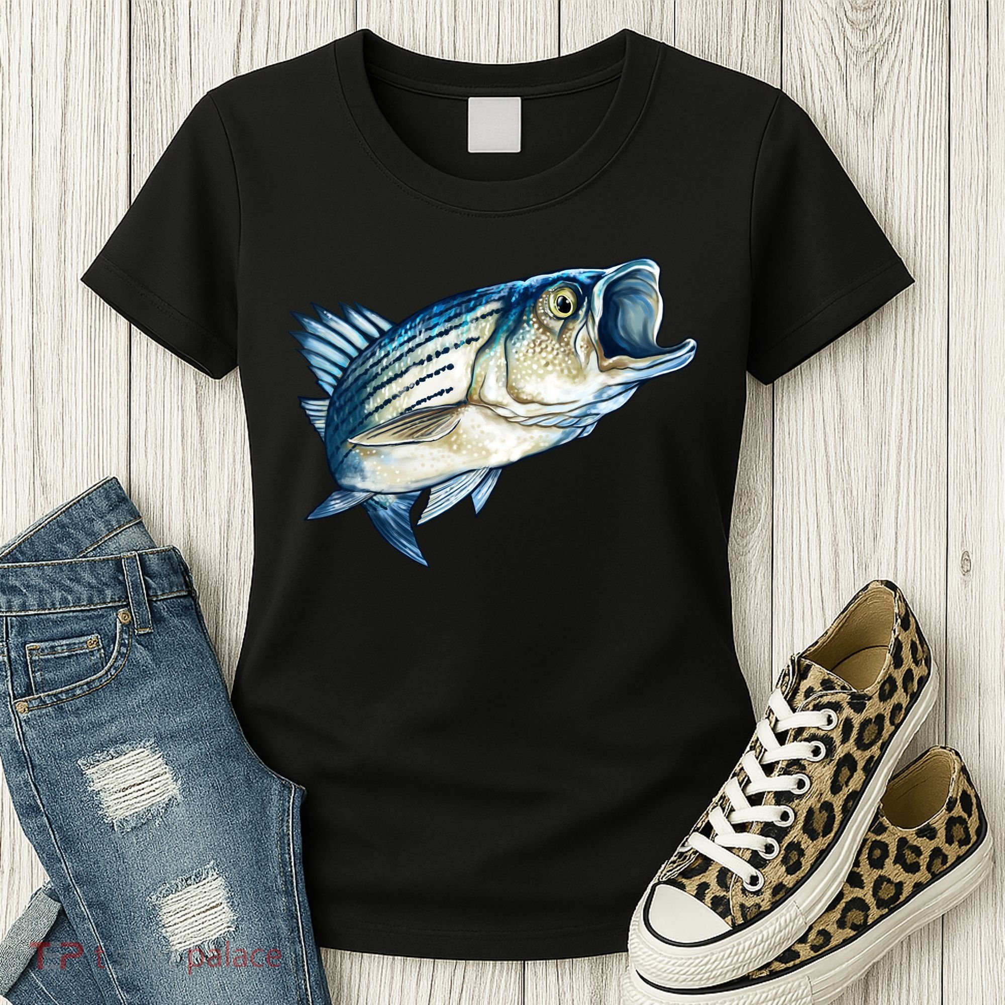 Wildlife - Striped Bass Women's T-Shirt