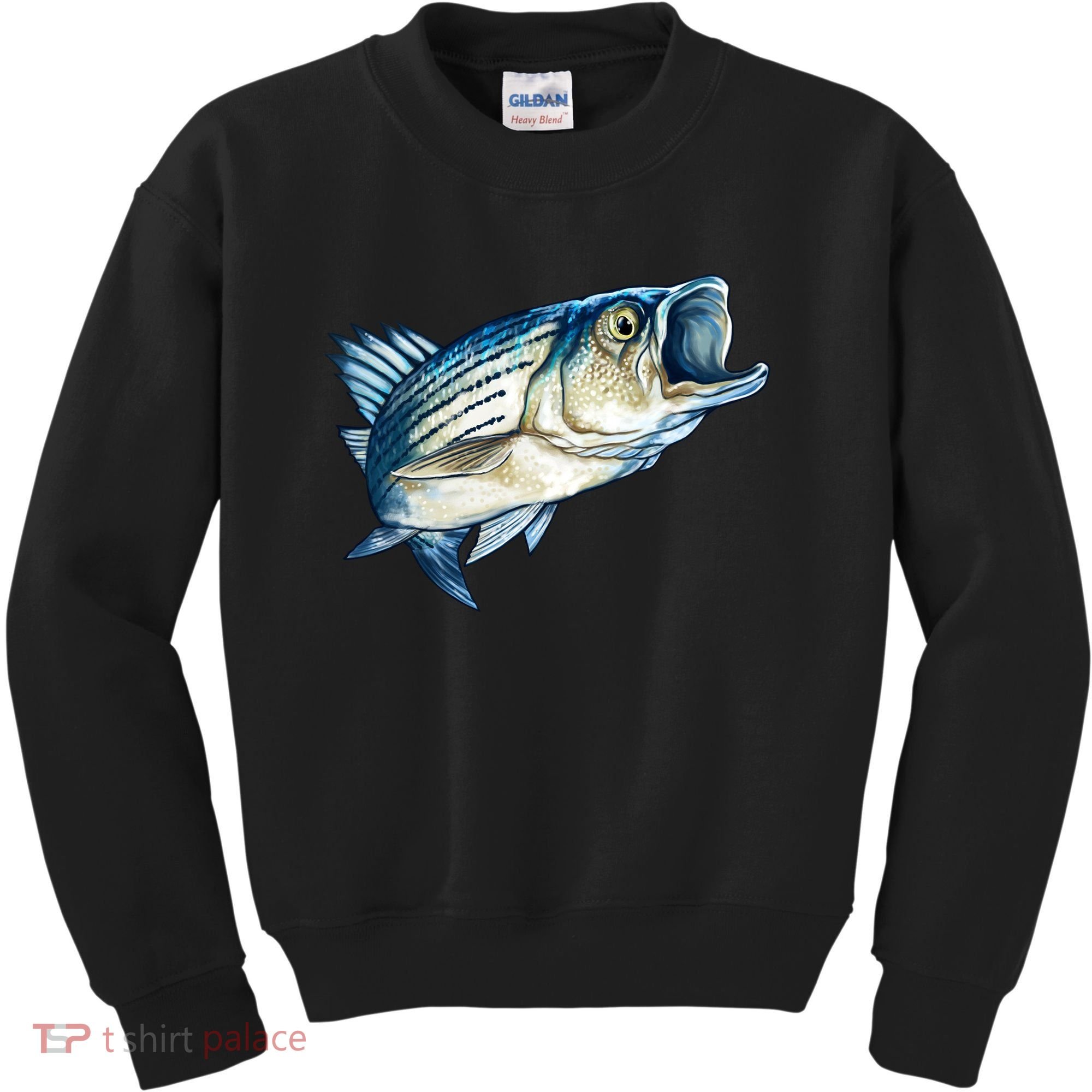 Wildlife - Striped Bass Kids Sweatshirt