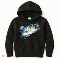 Wildlife - Striped Bass Kids Hoodie thumb 0