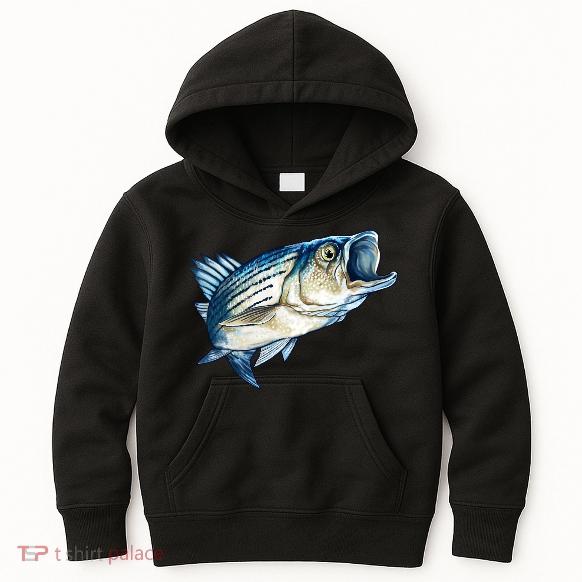 Wildlife - Striped Bass Kids Hoodie