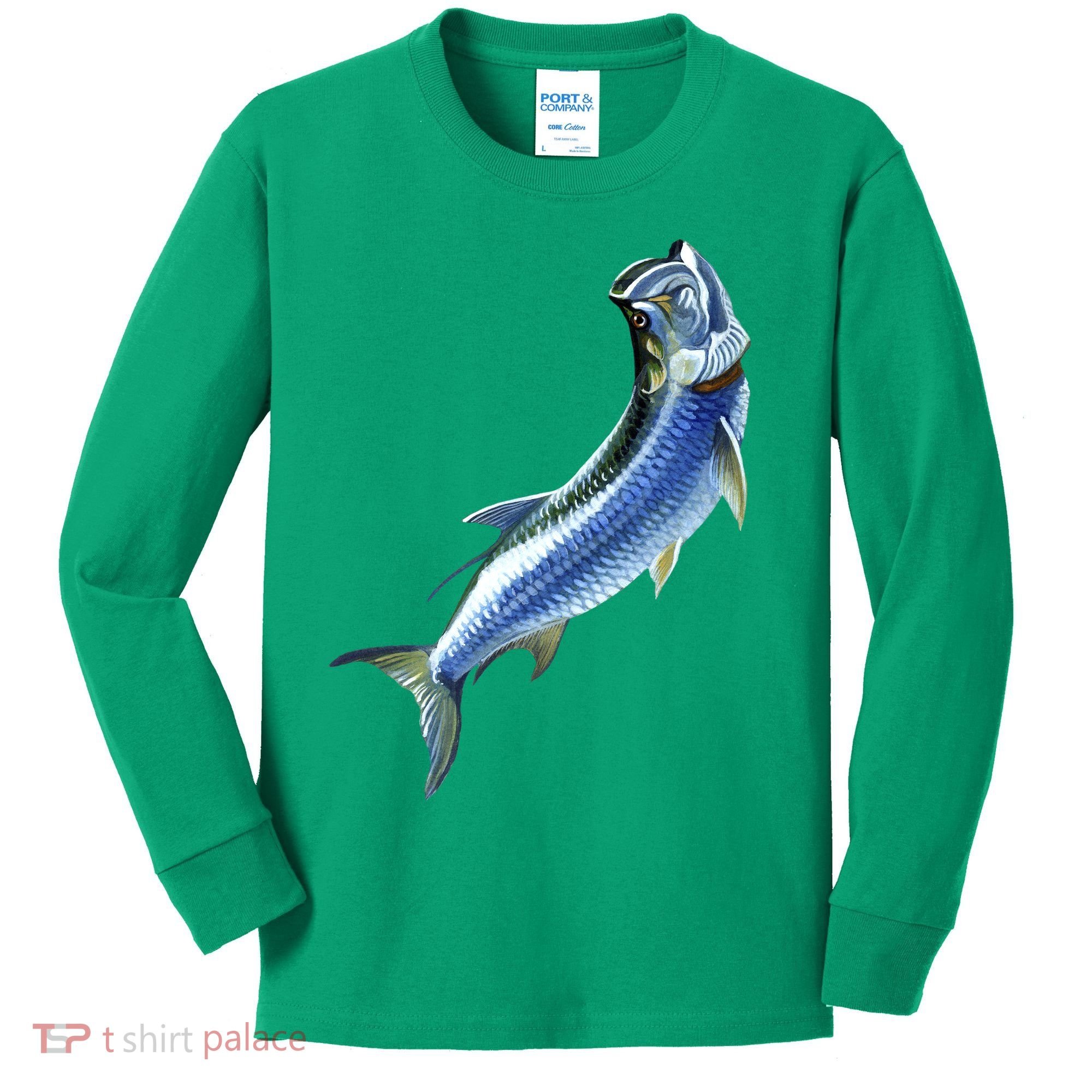 Wildlife - Tarpon Kids Long Sleeve Shirt