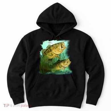 Wildlife - Two Jumping Bass Hoodie