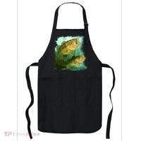 Wildlife - Two Jumping Bass Apron thumb 0