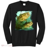 Wildlife - Two Jumping Bass Sweatshirt thumb 0