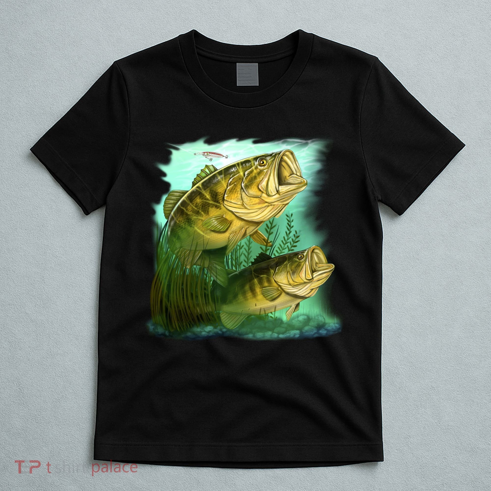 Wildlife - Two Jumping Bass T-Shirt