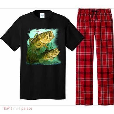 Wildlife - Two Jumping Bass Pajama Set