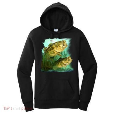 Wildlife - Two Jumping Bass Women's Hoodie