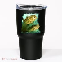 Wildlife - Two Jumping Bass Tumbler thumb 0