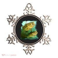 Wildlife - Two Jumping Bass Ornament thumb 0