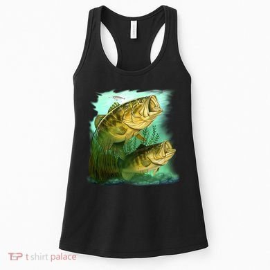 Wildlife - Two Jumping Bass Women's Tank Top