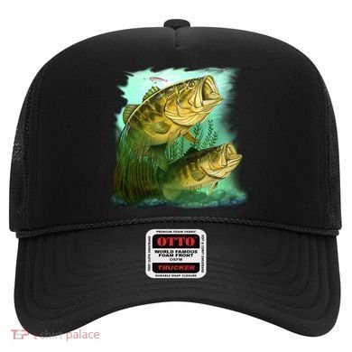 Wildlife - Two Jumping Bass Hat