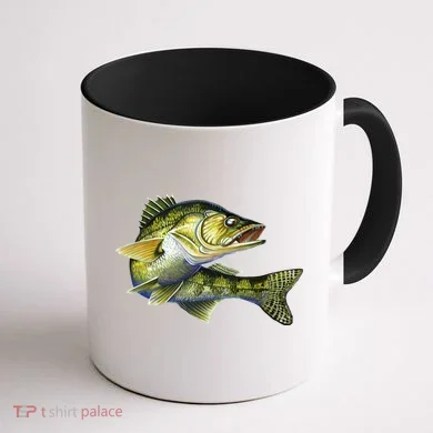 Wildlife - Walleye Coffee Mug back