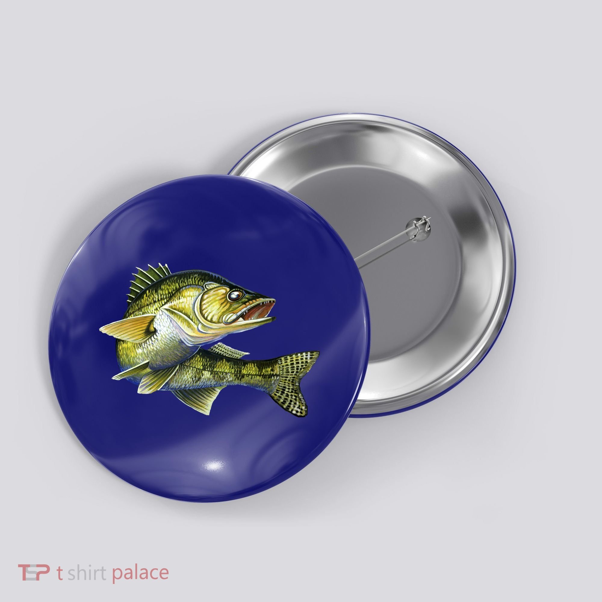 Wildlife - Walleye Button