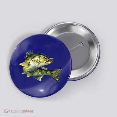 Wildlife - Walleye Button