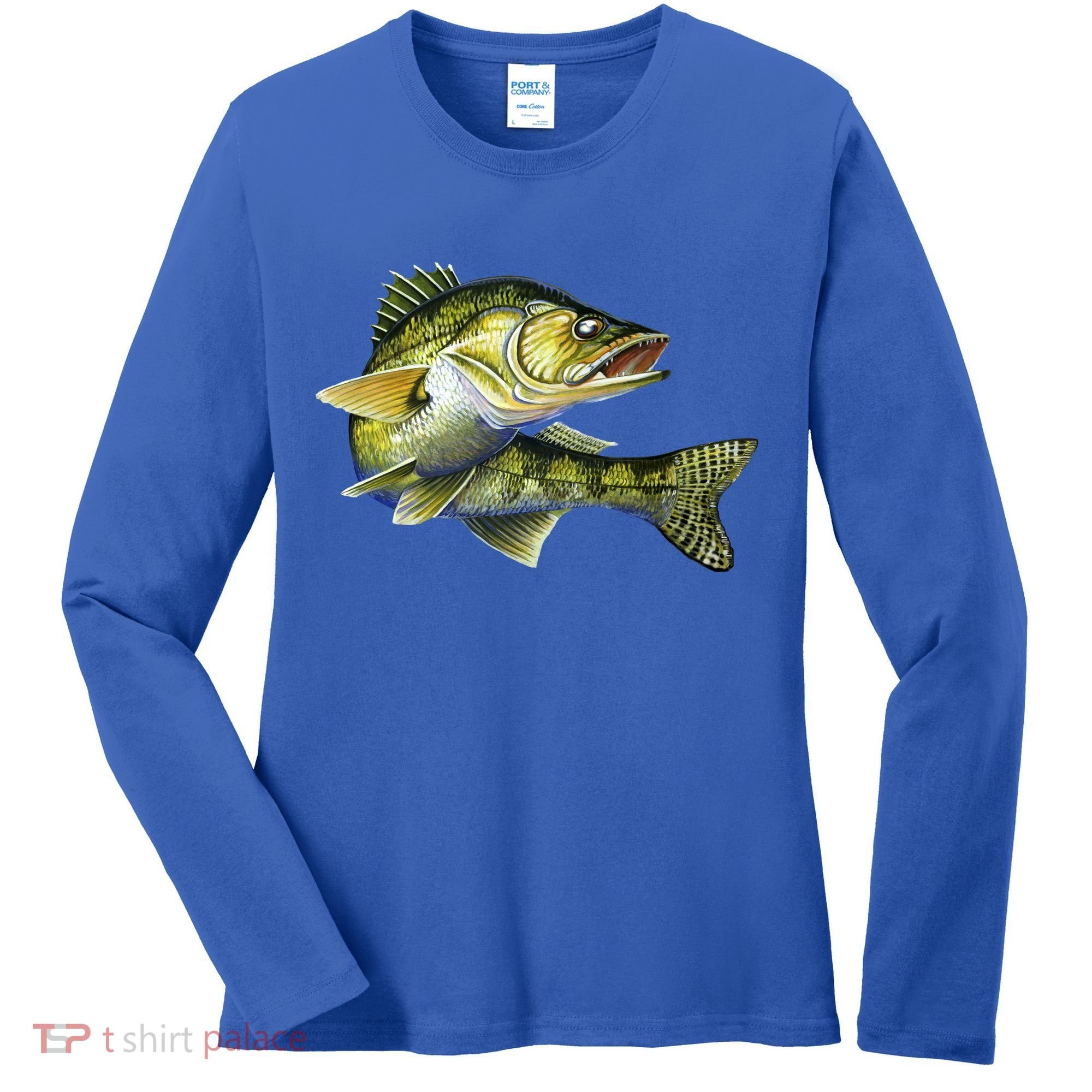 Wildlife - Walleye Women's Long Sleeve Shirt