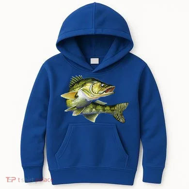 Wildlife - Walleye Kids Hoodie