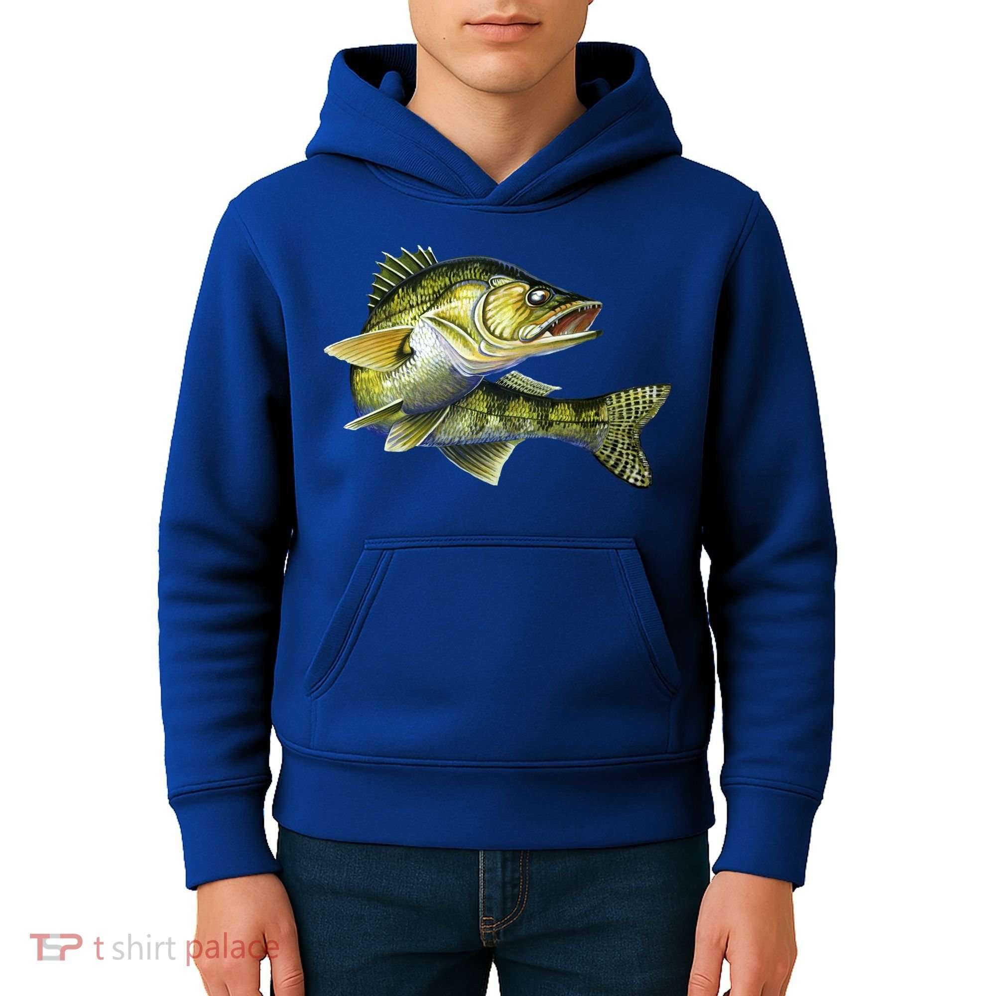 Wildlife - Walleye Kids Hoodie