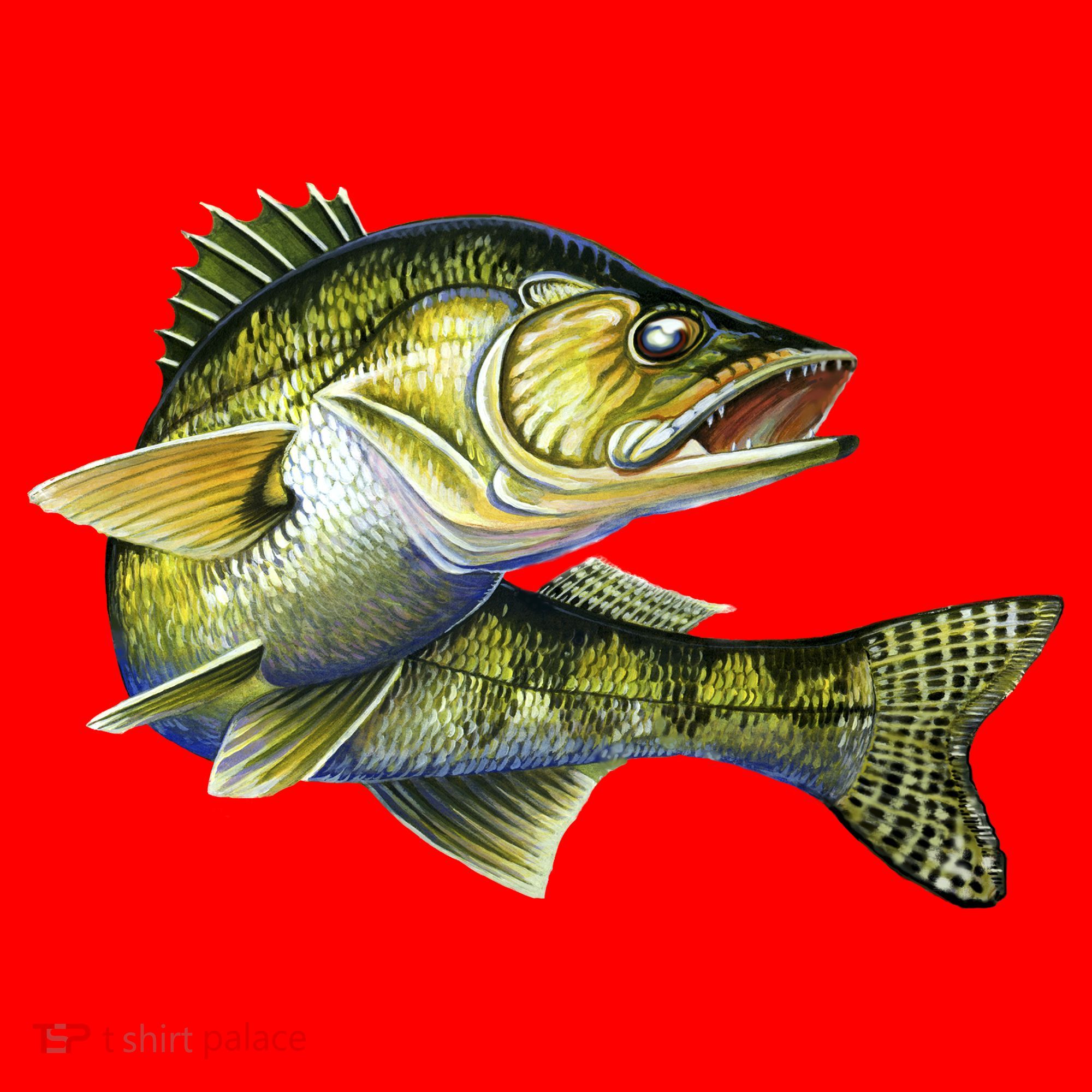 Wildlife - Walleye Santa Hat