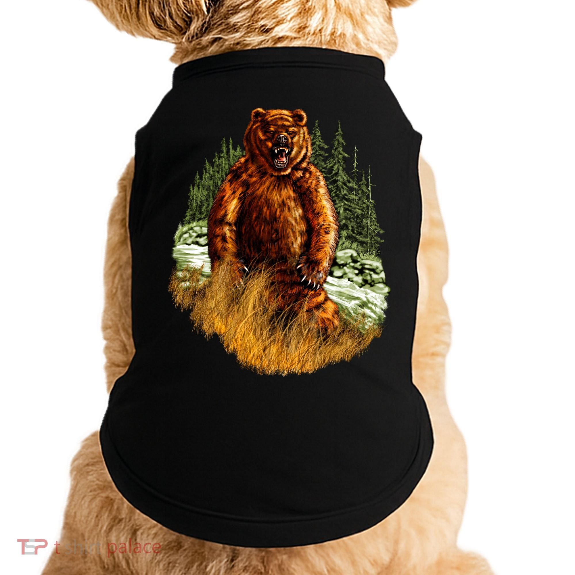Wildlife - Wild Bear Portrait Doggie Tank