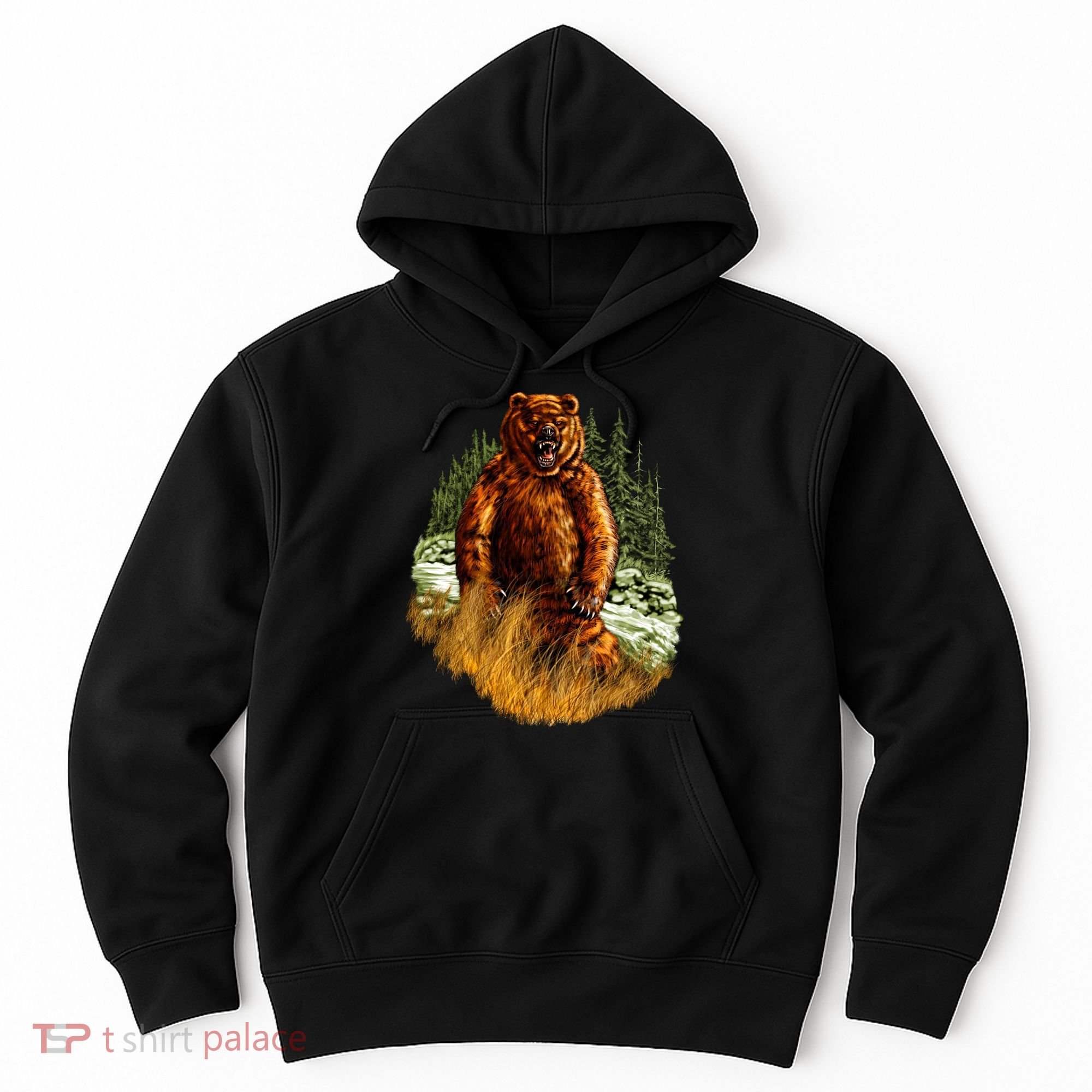 Wildlife - Wild Bear Portrait Hoodie