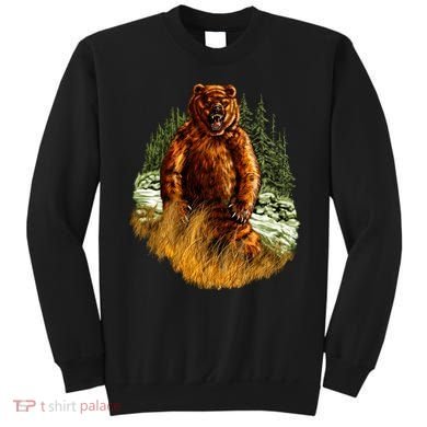 Wildlife - Wild Bear Portrait Sweatshirt