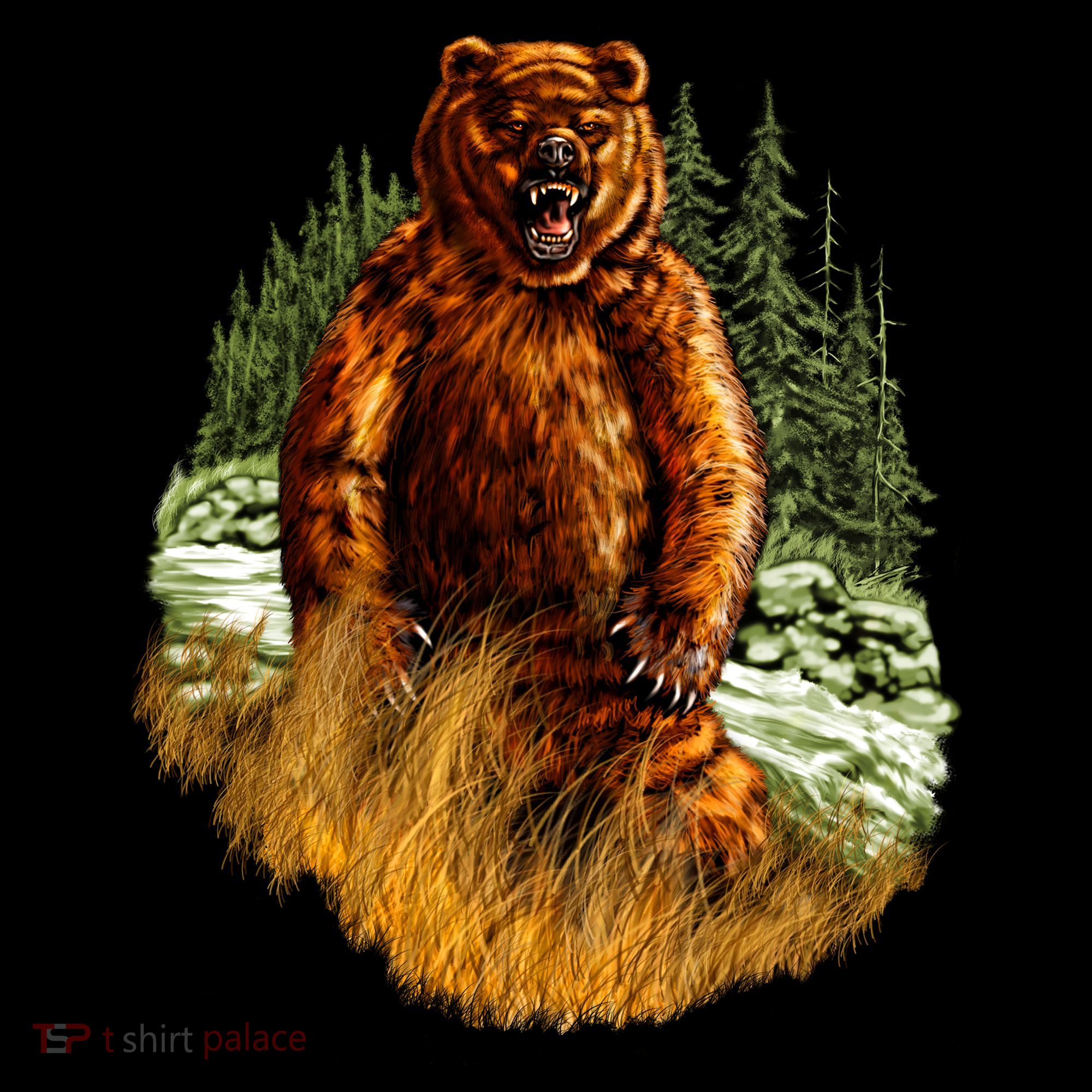 Wildlife - Wild Bear Portrait Sweatshirt